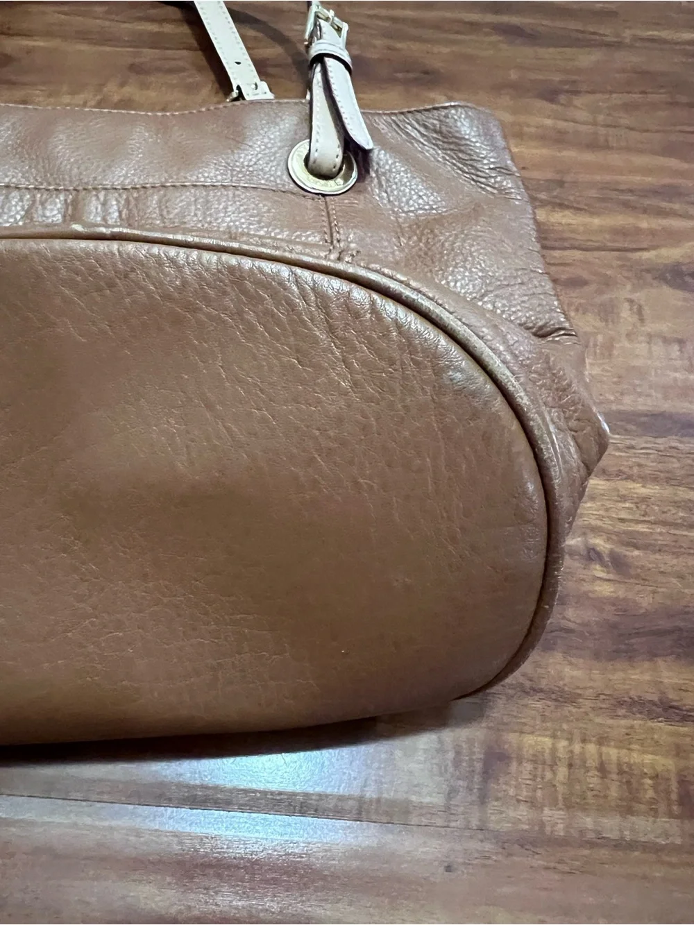 Michael Kors Bedford Acorn Pebble Leather Tote Bag
